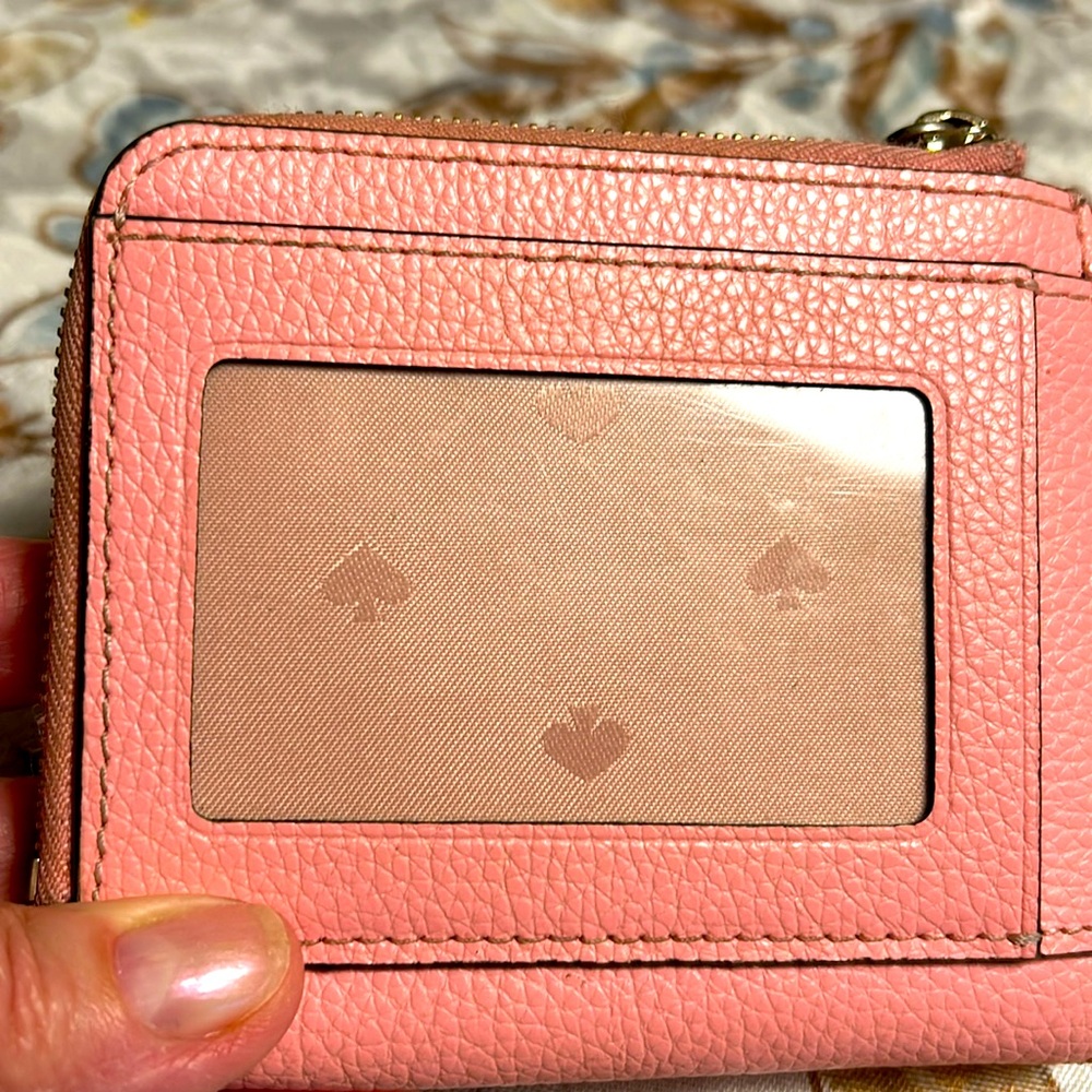 Kate Spade leather bifold wallet